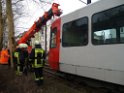 KVB Zug entgleist Koeln Suelz Suelzguertel P018